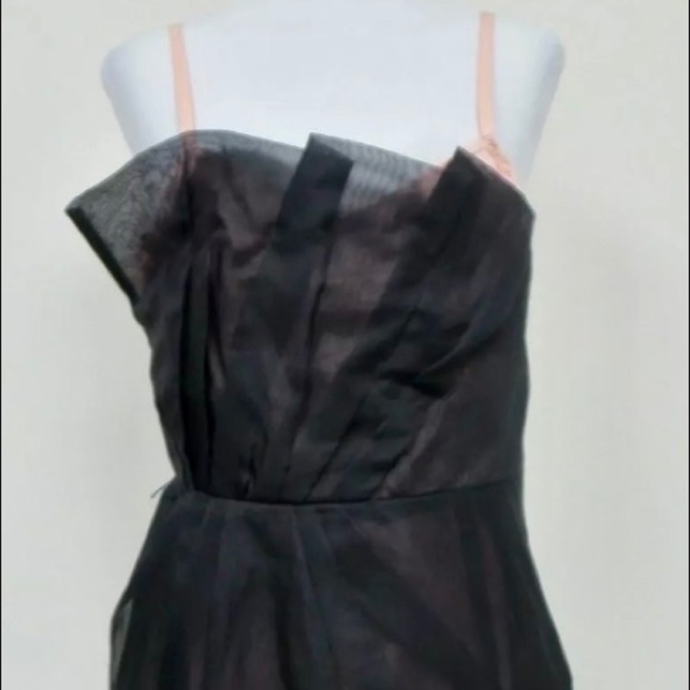 Marc Jacobs black and peach straps dress, 8
